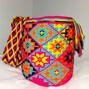 Colombian Wayuu Mochila Bag.